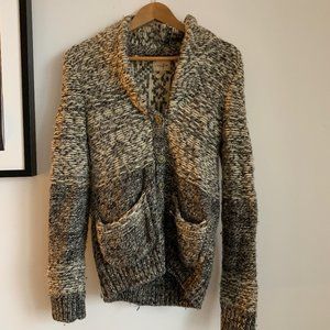 Wilfred Free Wool Blend Grey Cardigan